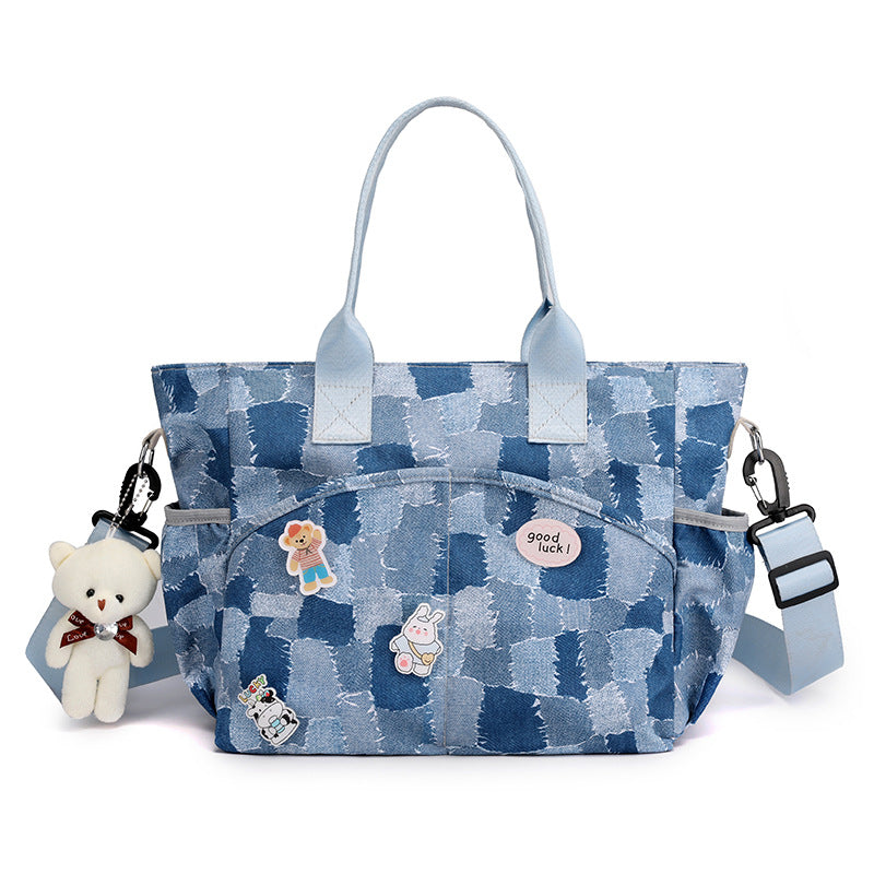 Kariertes Tote Bag Brehn