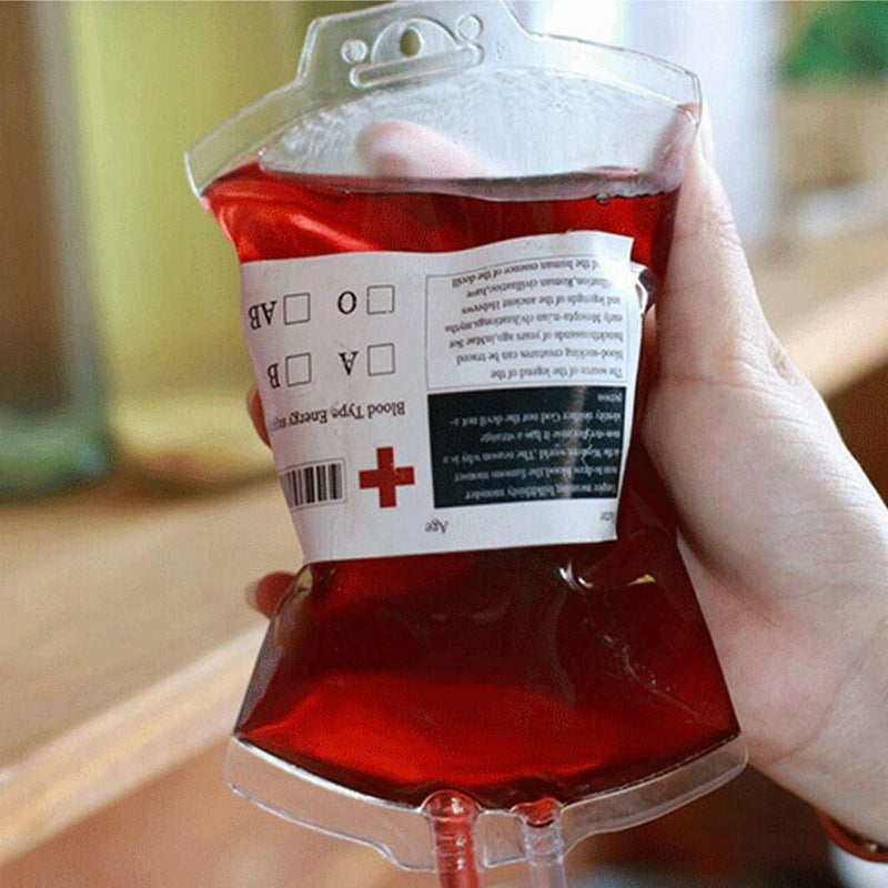 Realistische Blutbeutel Requisite Brehn