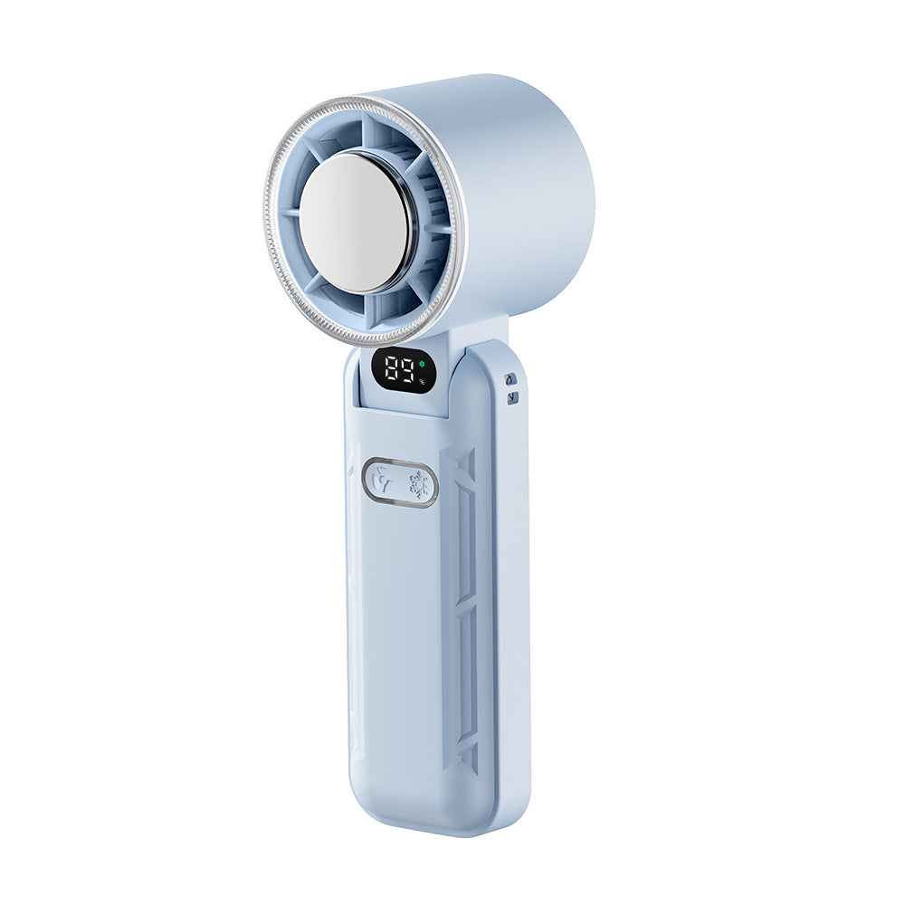 Damen handlicher tragbarer Ventilator mit digitaler Temperaturanzeige Brehn