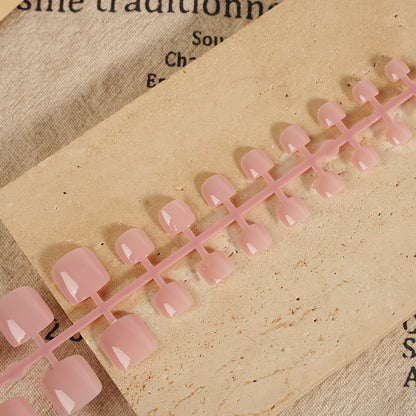 Natürlicher Glänzender Press-On Nagelset Brehn 1790727408