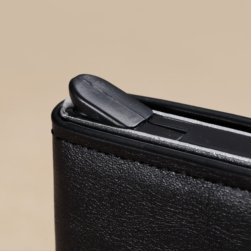 RFID-Blockierende Leder-Kartenhalter Brehn
