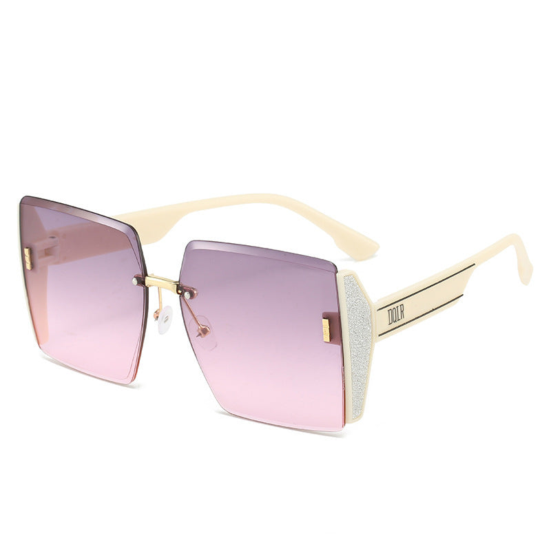 Damen stilvolle und modische geometrische Sonnenbrille Brehn