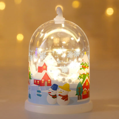 LED Weihnachtsbeleuchtung Glaskuppel