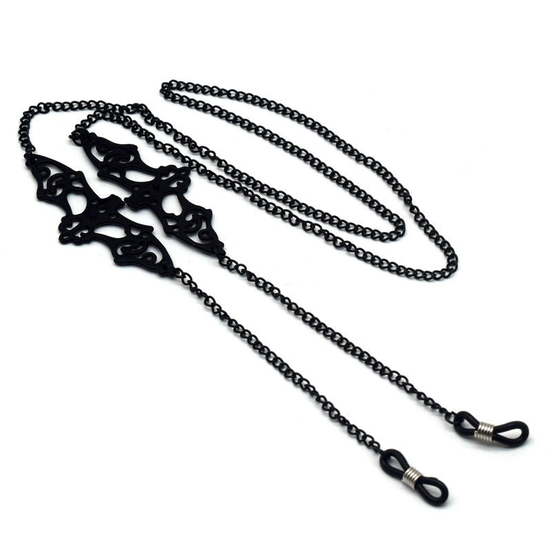 Künstlerische Metall-Brillen-Kette Brehn