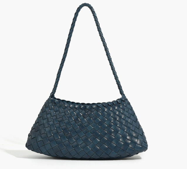 Texturierte Gewebte Schultertasche Brehn