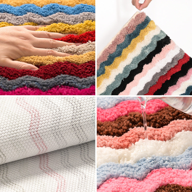 Fransen Chevron Badmatte Brehn
