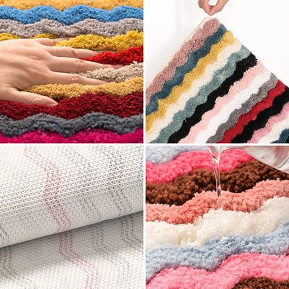 Fransen Chevron Badmatte Brehn