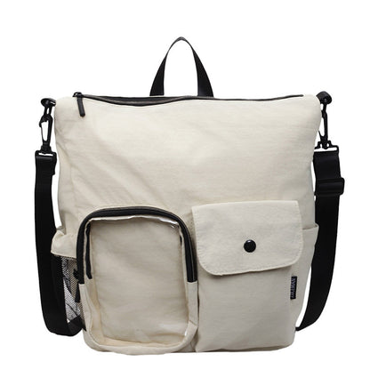 Multi-Pocket Utility Schultertasche Brehn