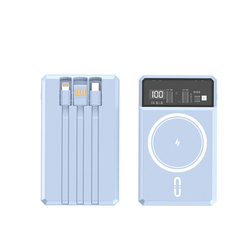 Powerbank mit Integrierten Licht- und Schnellladefunktionen Brehn