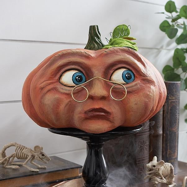 Lustige Halloween Kürbisfigur Brehn