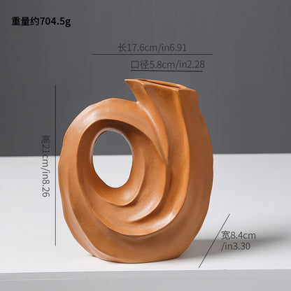 Künstlerische dekorative Keramikvase