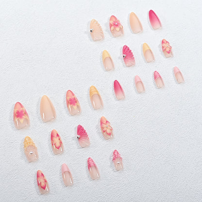 Florales Design Press-On Nagel Set