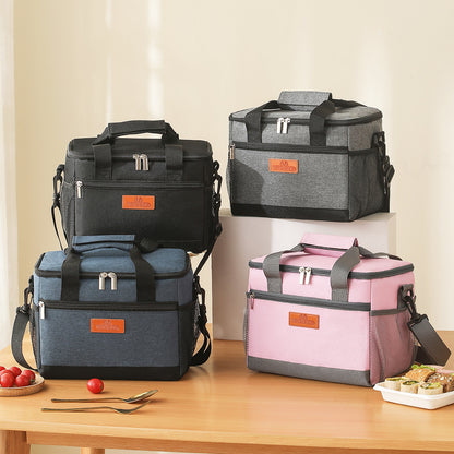 Damen Isolierte Kühltasche mit elegantem Blumenmuster Brehn