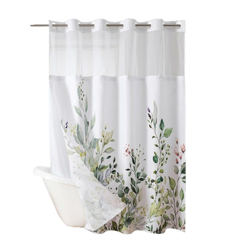 Botanische Blumendusche Vorhang Brehn