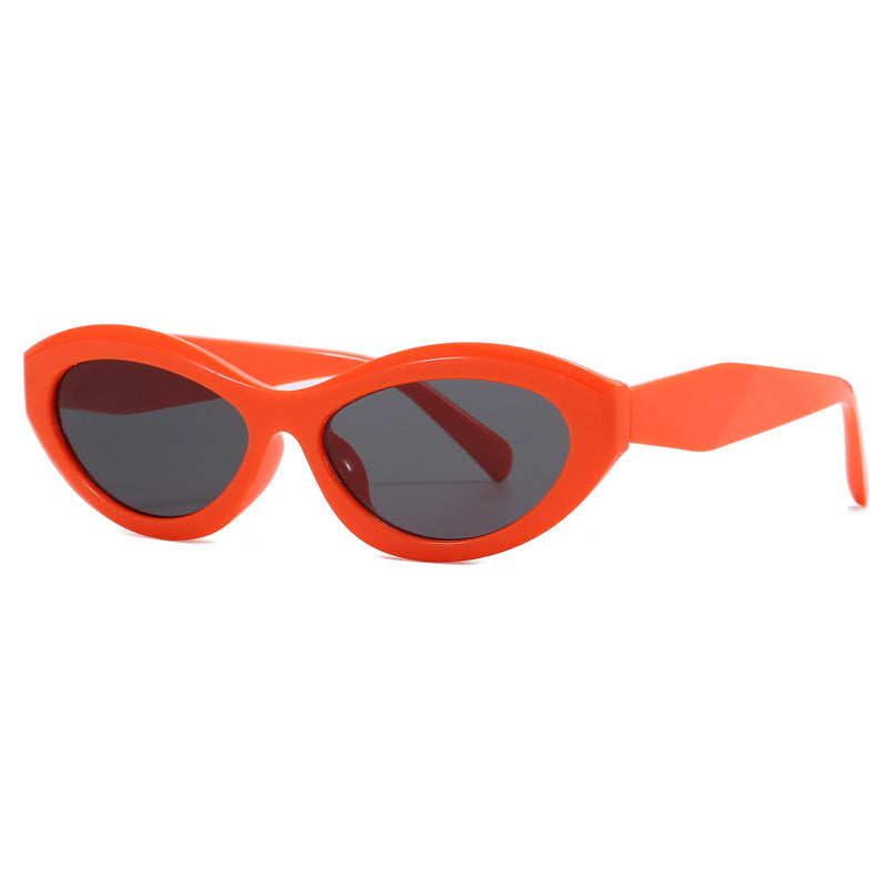 Damen Cat-Eye Sonnenbrille mit breitem Rahmen und UV-Schutz Brehn