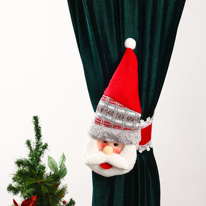Dekorative Vorhanghalter mit Weihnachtselch-Motiv Brehn