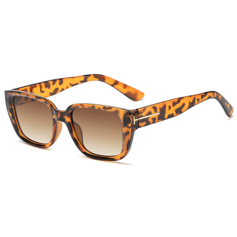 Damen modische quadratische Sonnenbrille mit elegantem Rahmen Brehn