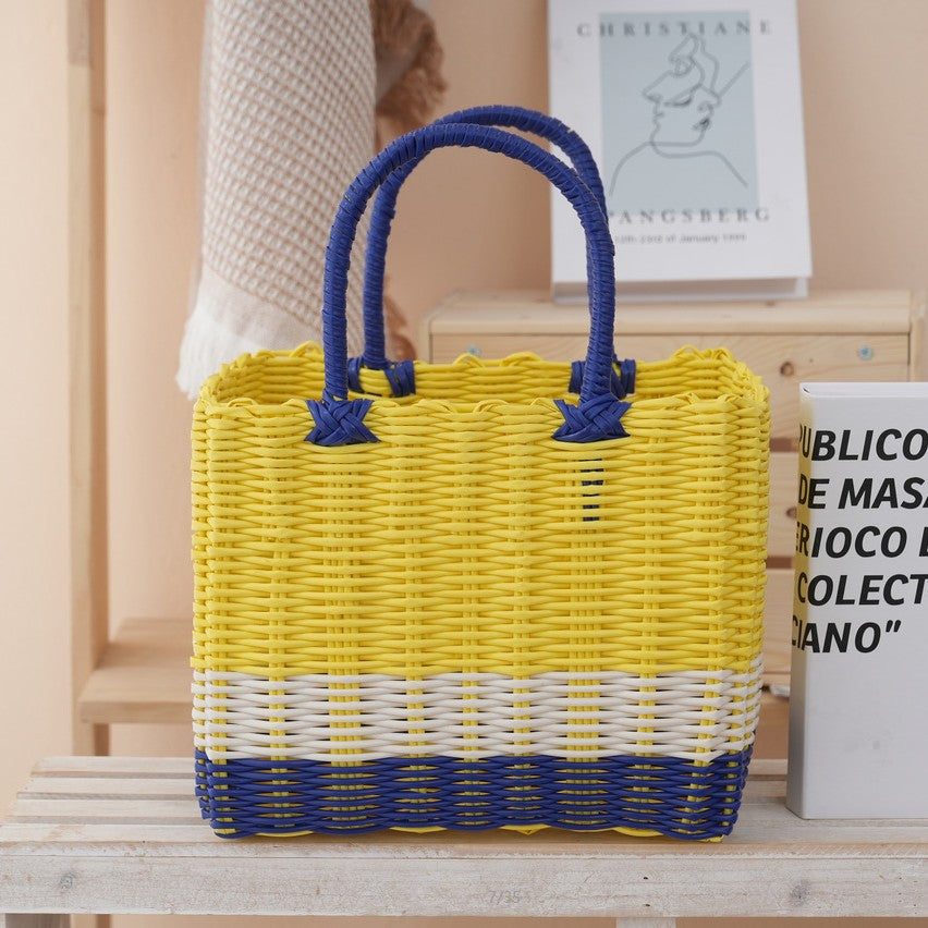 Handgefertigte Korbtasche mit Stylischem Design Brehn