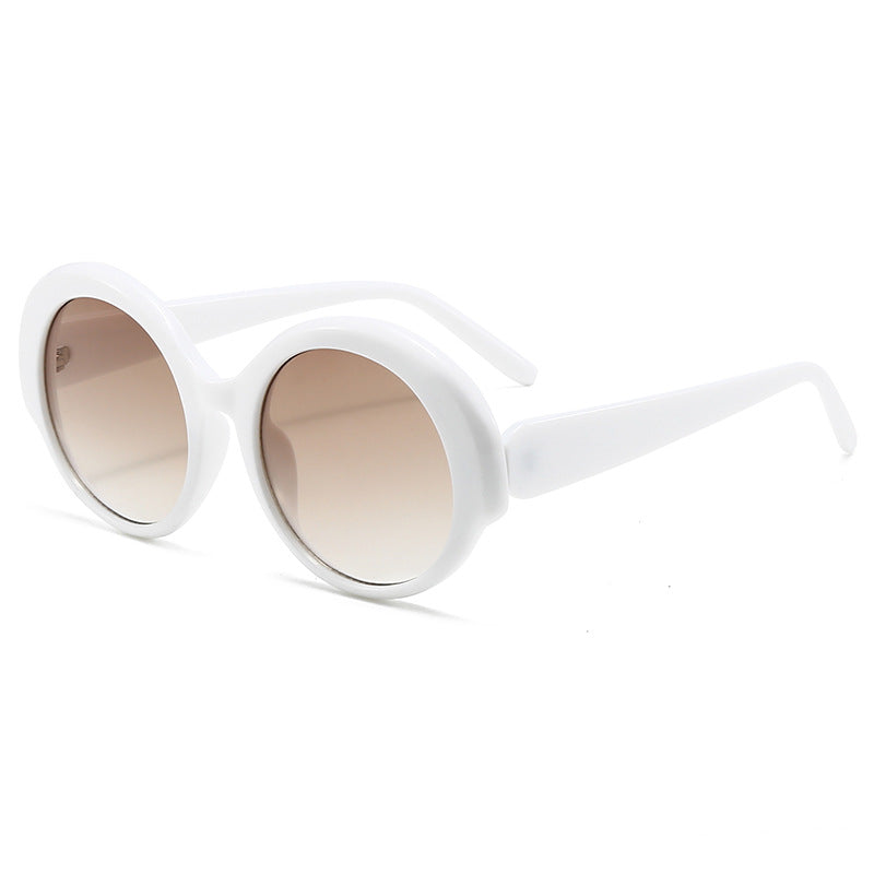 Damen modische runde Designer-Sonnenbrille Brehn