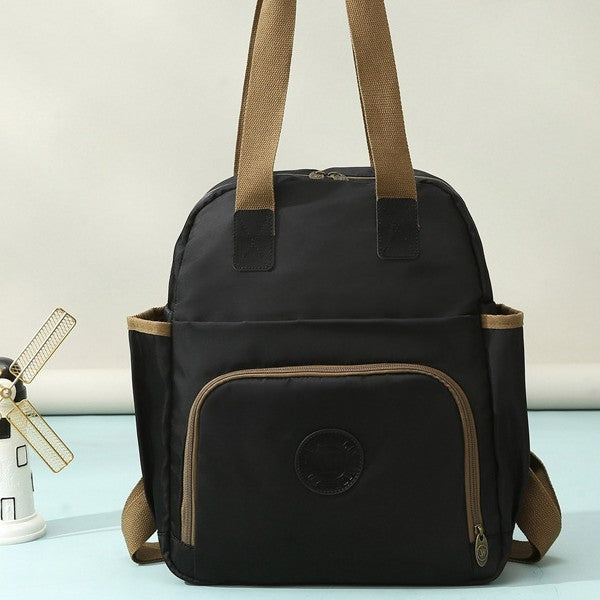 Blumenmuster Multi-Funktions-Rucksack Brehn