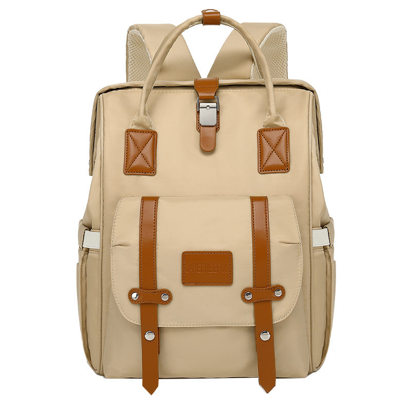 Stylischer Mehrfach-Taschen Bogen Rucksack Brehn