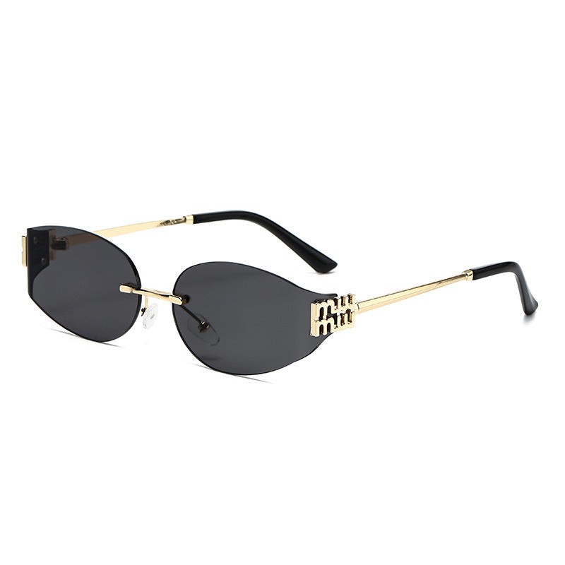 Damen sportliche Flieger-Sonnenbrille mit schützendem UV-Filter und flexiblem Rahmen Brehn