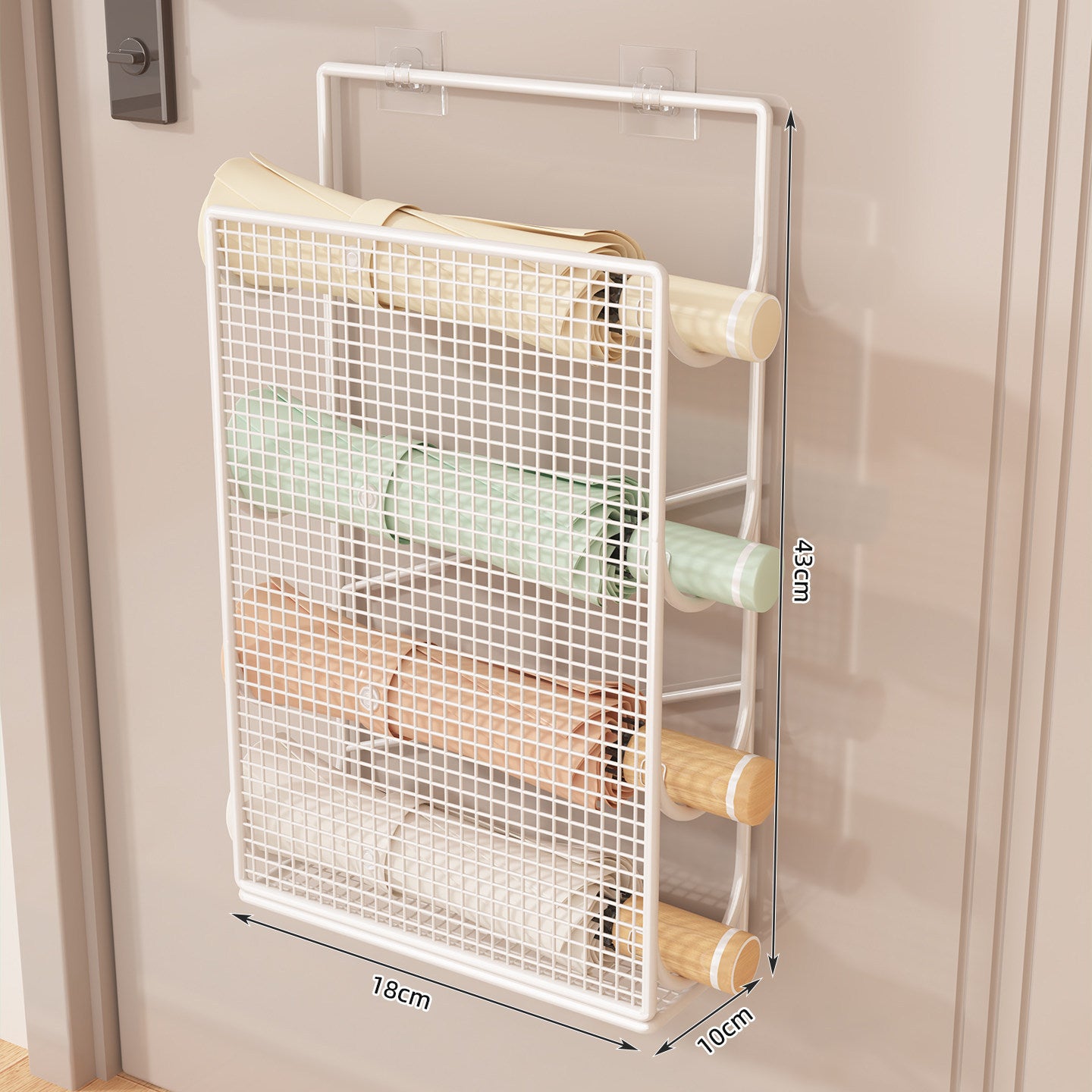 Wandmontierter Rollenpapier-Organizer Brehn