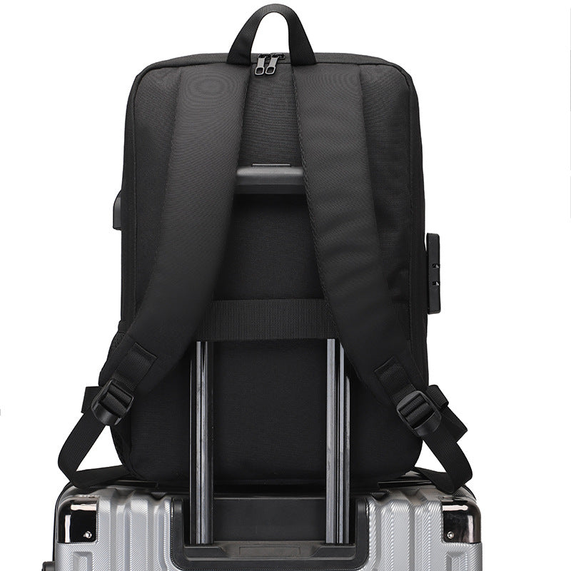 Geometrisches Design Laptop Rucksack Brehn