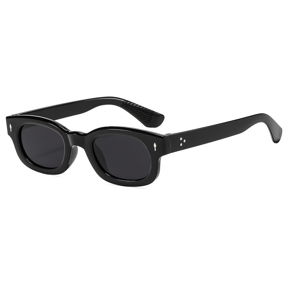 Damen modische Sonnenbrille im trendigen Quadratrohrdesign Brehn