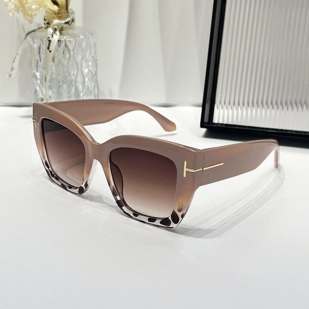 Moderne Übergroße Quadratische Sonnenbrille Brehn