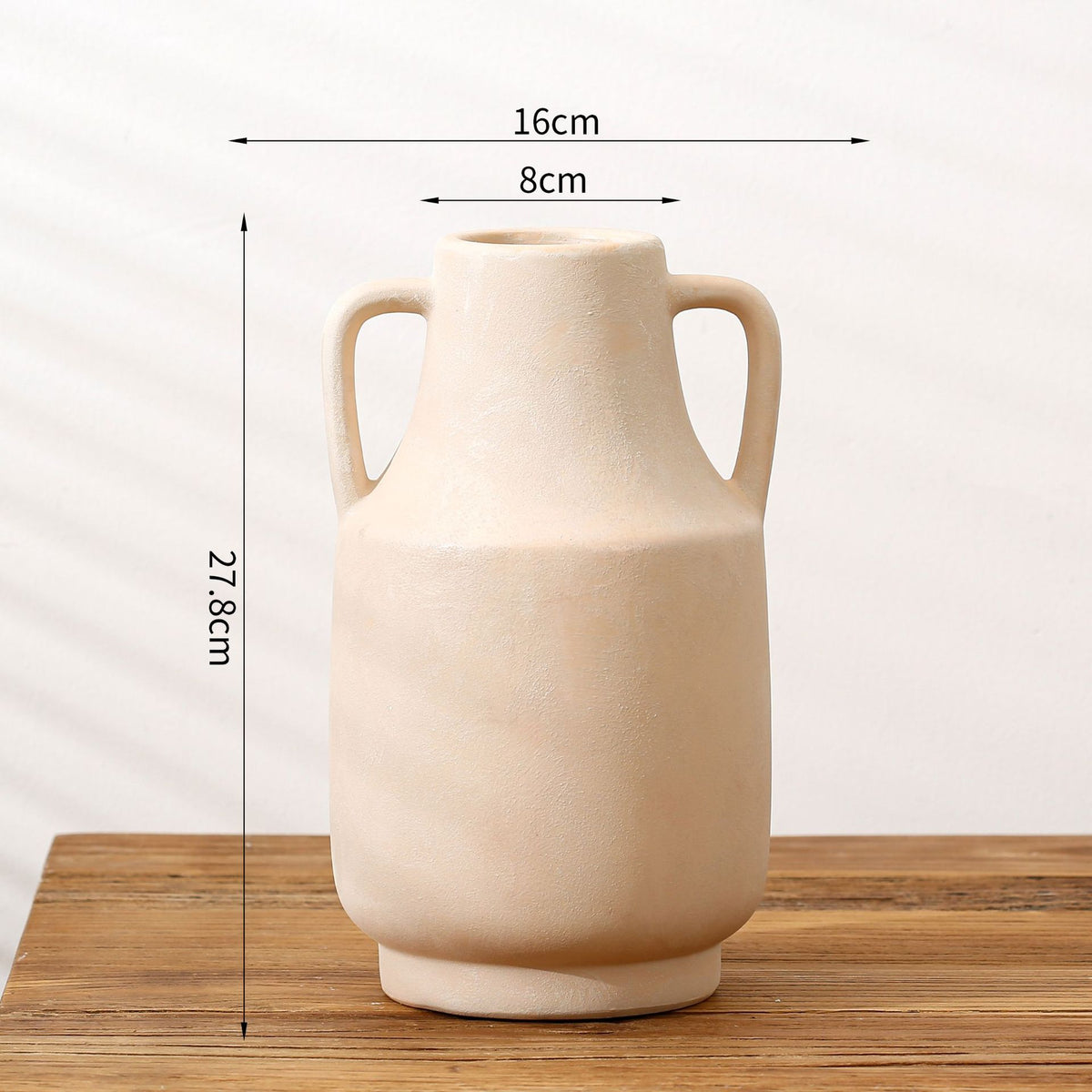 Elegante Keramikblumenvase Brehn