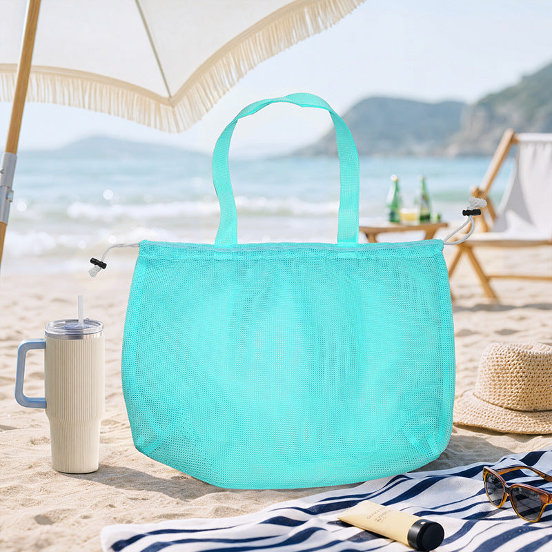 Vielseitige Strandtasche Im Luftigen Netzdesign Brehn