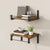 Wandregal mit Industriellem Holz-Metall Design Brehn