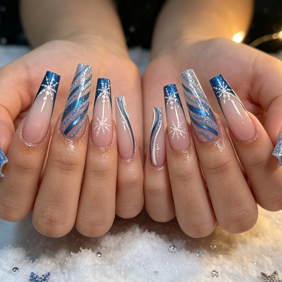 Winter Wonderland Nagelkunst Brehn