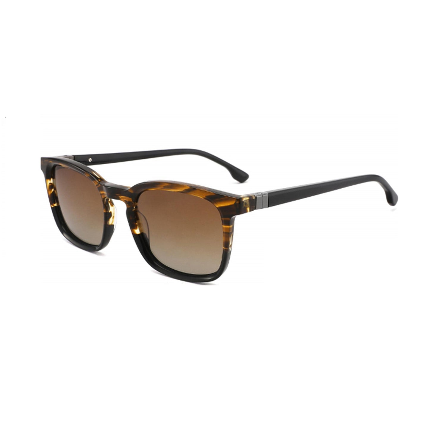 Damen klassische quadratische Sonnenbrille mit hochgradigem UV-Schutz und stilvollem Rahmen Brehn