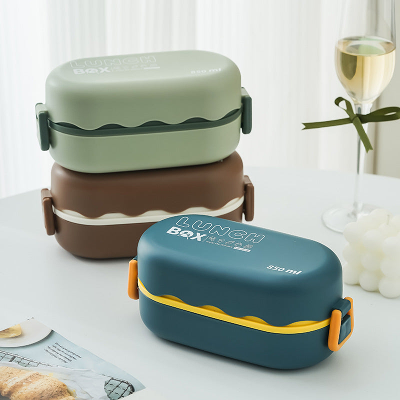 Vielseitige auslaufsichere Lunchbox mit sicherem Verriegelungsmechanismus