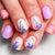 Botanisches florales Nagelkunst-Set Brehn