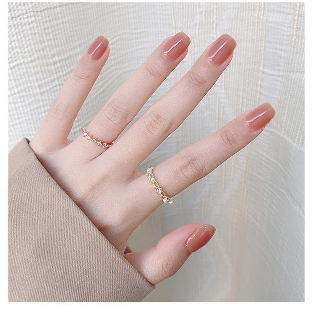 Ombre Glossy Press-On Nagelset Brehn 1790727316