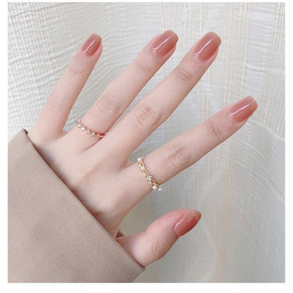 Ombre Glossy Press-On Nagelset Brehn 1790727316