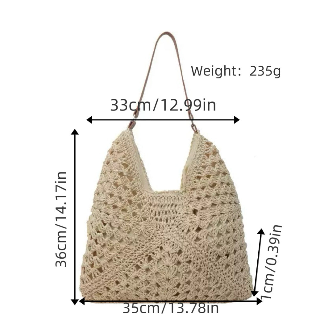 Großer Handgeknüpfter Shopper Brehn
