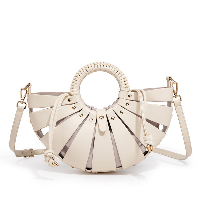 Elegante fächerförmige Handtasche Brehn