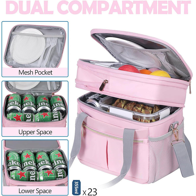 Isolierte und Multifunktionale Picknicktasche Brehn