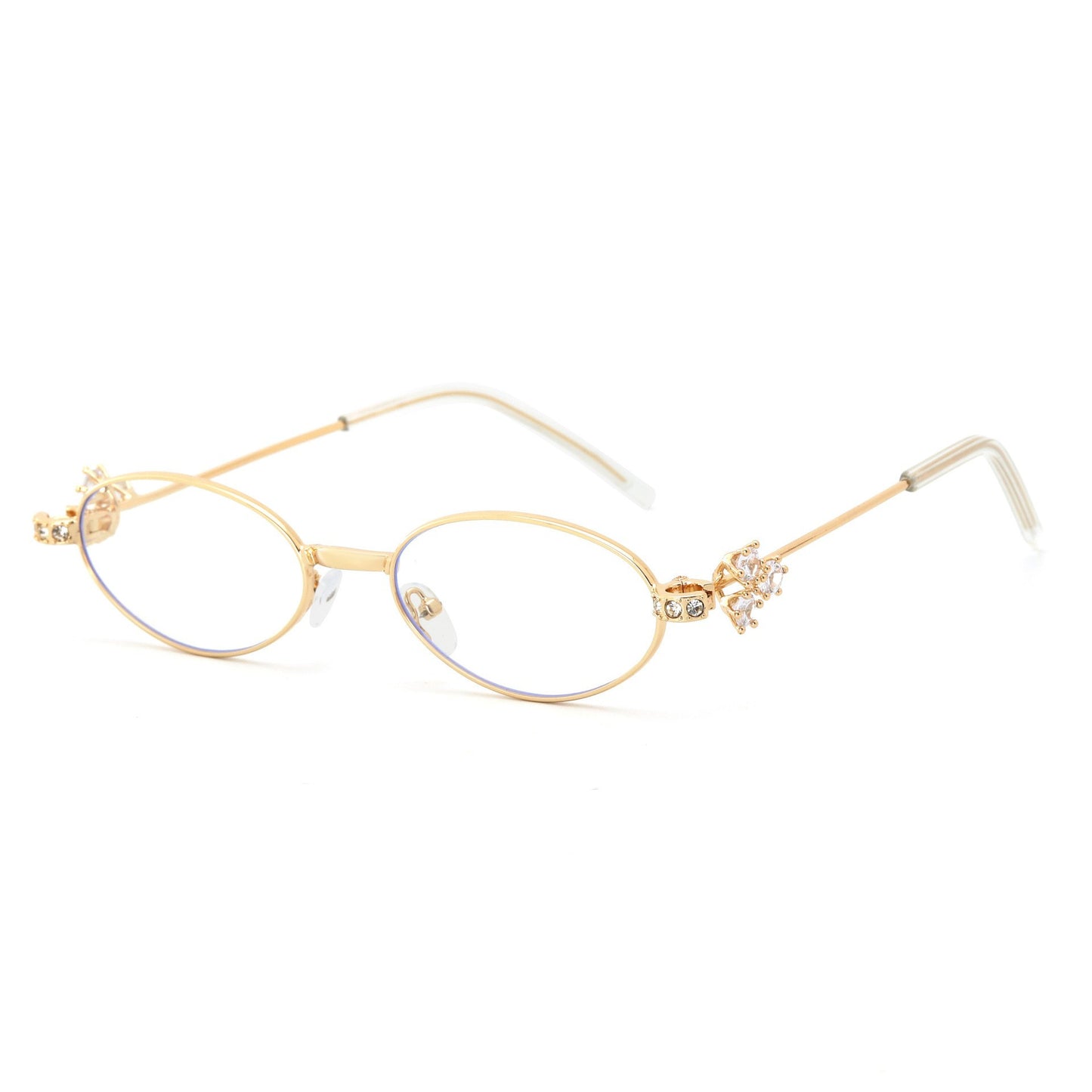 Damen Designer Sonnenbrille mit elegantem, verspiegeltem Rahmen und stilvollen Verzierungen Brehn