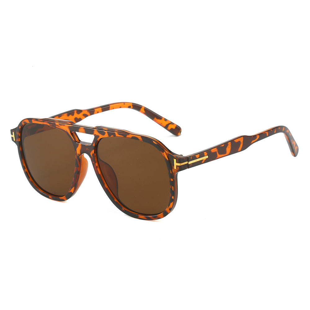 Retro-inspirierte Übergroße Sonnenbrille Brehn