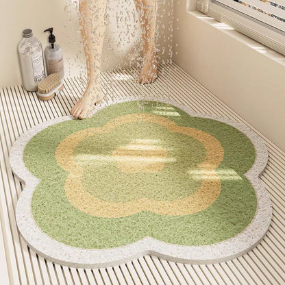 Blumenförmige Badematte Brehn