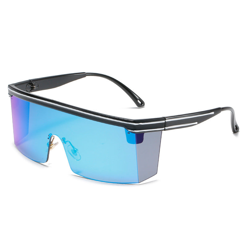 Damen Sportliche Sonnenbrille mit futuristischem Design und störungsfreiem Sichtfeld Brehn