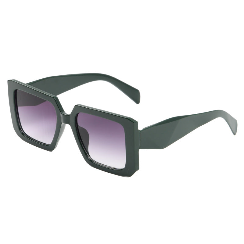 Damen modische oversized Sonnenbrille im Leopardenmuster Brehn