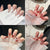 Festliche Charakter-Themen Presse-auf-Nagelkunst Brehn