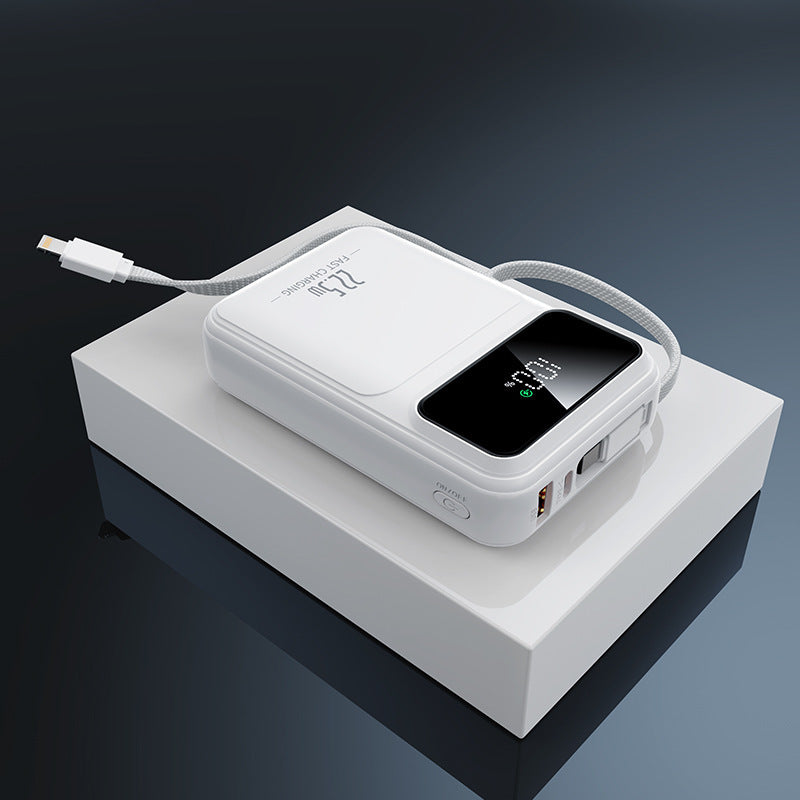 Tragbare Powerbank mit Digitaler Ladestandanzeige und Schnellladefunktion Brehn