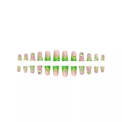 Künstlerische Gel-Nagelverlängerungen Brehn
